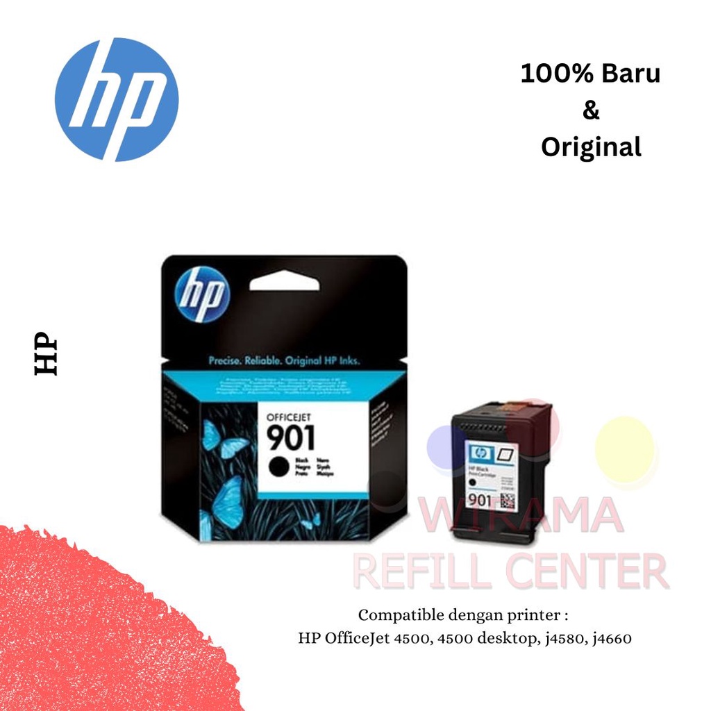 Tinta Cartridge HP 901 Original