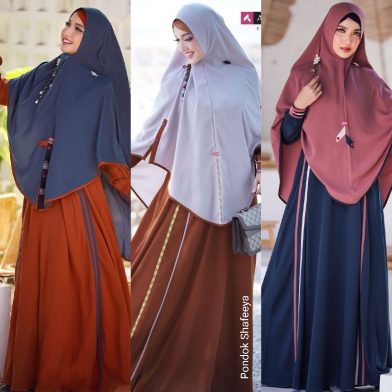 Aulia set gamis Aulia Naira Savira fazila 589