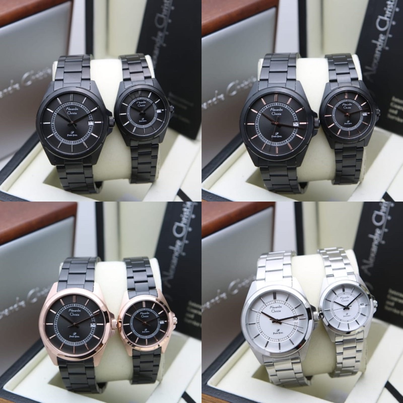 ALEXANDRE CHRISTIE PRIA WANITA AC 1033 / AC1033 ORIGINAL GARANSI RESMI 1 TAHUN