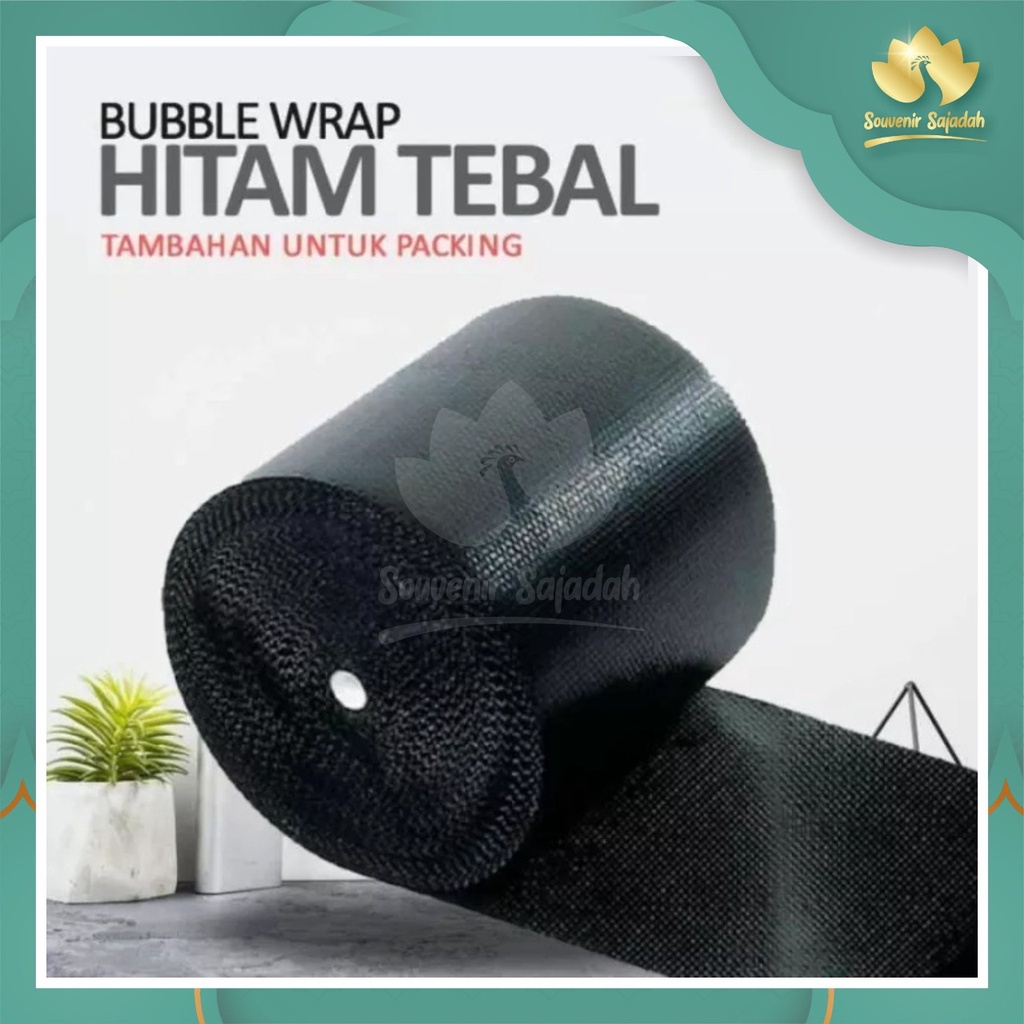 

EXTRA Tambahan Bubble Wrap | HITAM TEBAL