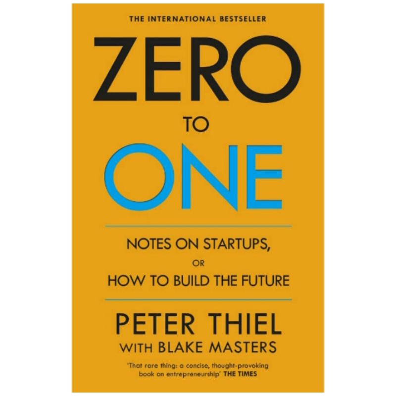 Buku Zero To One