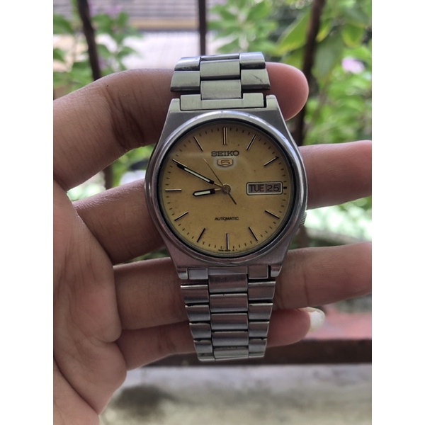 Seiko 5 Automatic seri 7009-3040 Full Lume dial