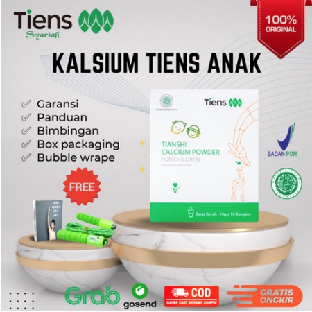 Tianshi Nutrient Calcium Powder For Children Susu Kalsium Tiens Anak / Susu Tiens Peninggi Badan