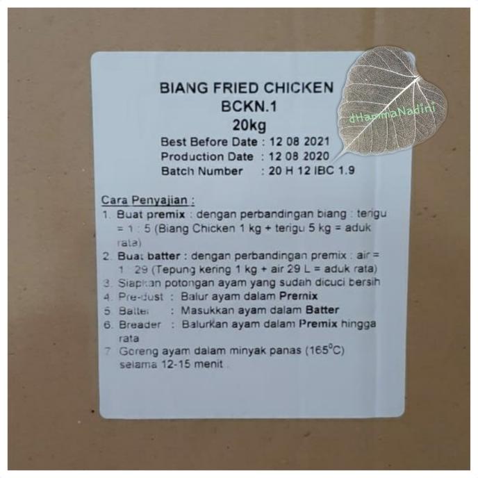 

[COD] Biang Fried Chicken Kobe Repack /tepung kentaki/ayam goreng/premix [COD]