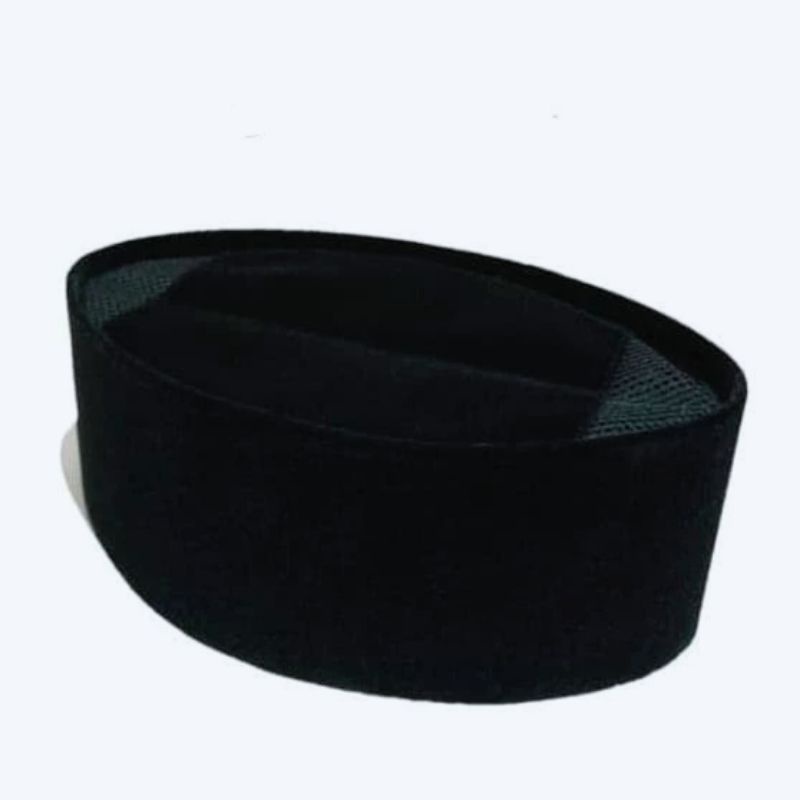 Peci Songkok Hitam Peci Hitam Polos Songkok Peci Tinggi 9 cm Peci Murah