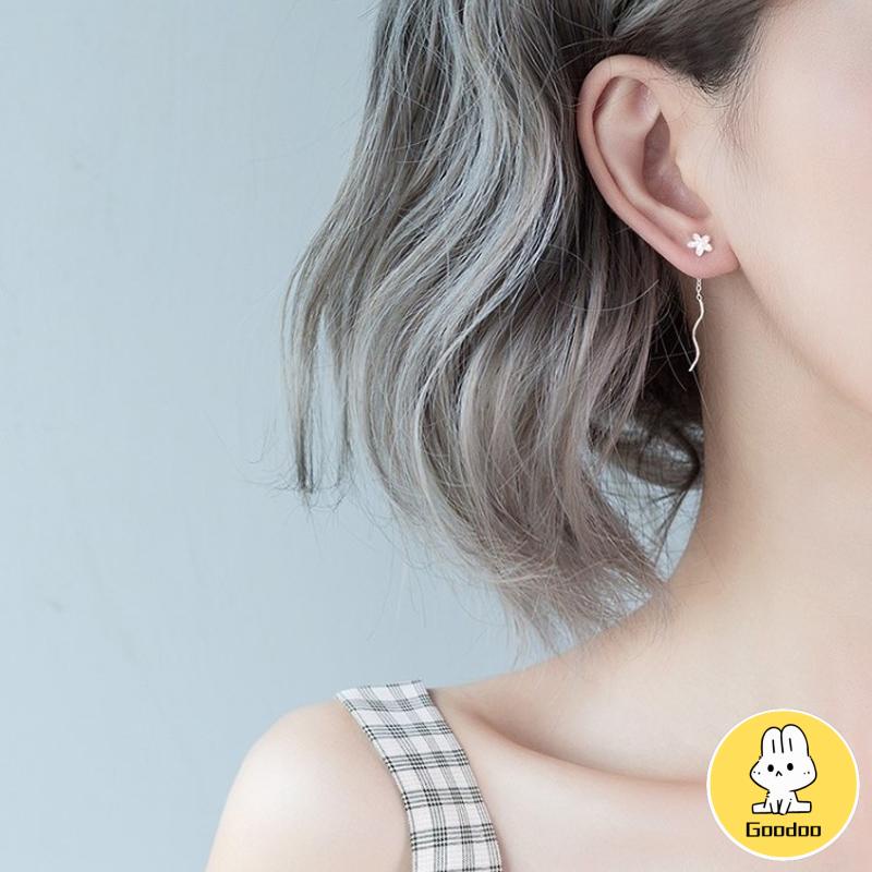 Anting-anting daisy wanita gaya Korea / anting rumbai wanita gaya Korea -Doo