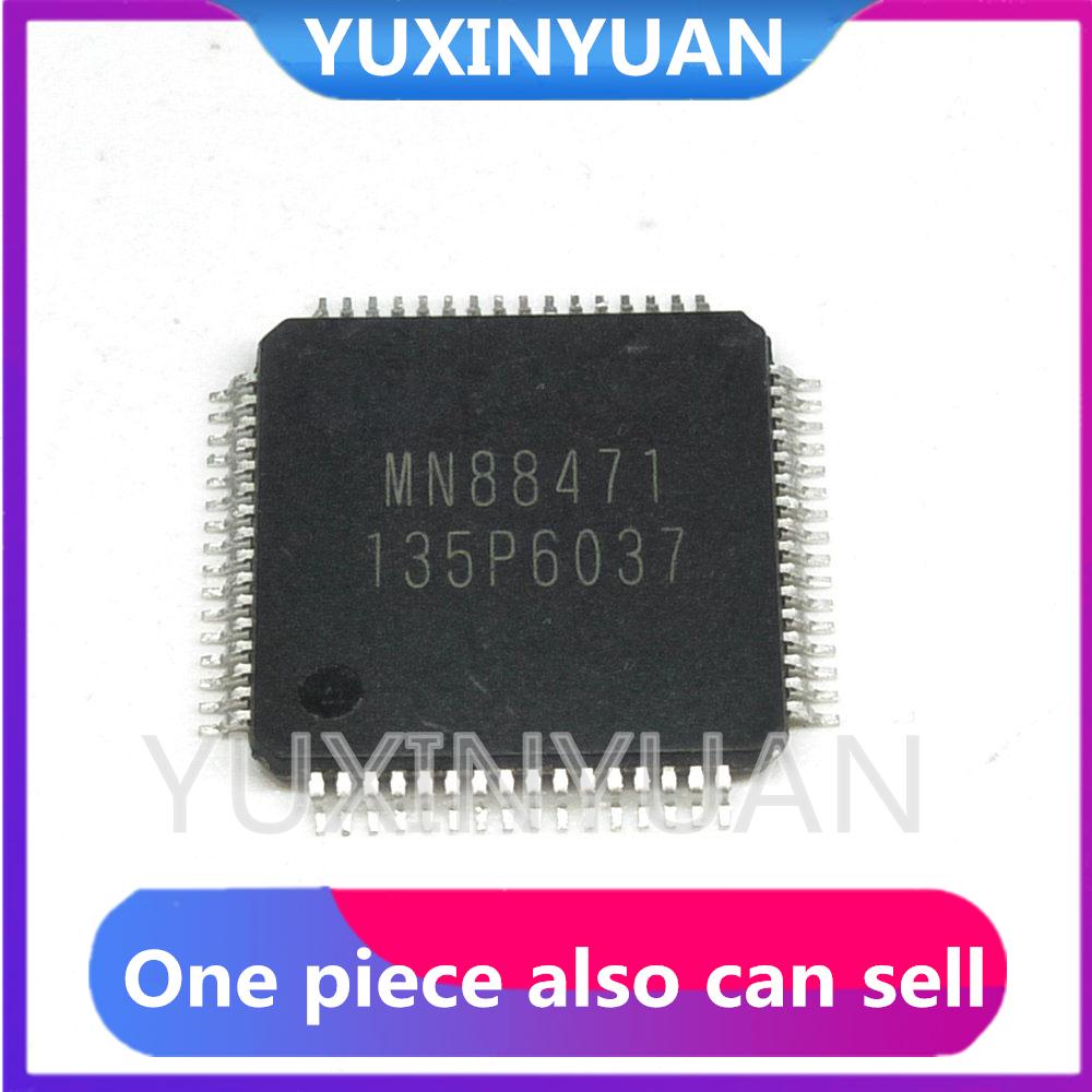 1pcs MN88471 QFP64 IC LCD CHIP YUXINYUAN Dalam Stok 新Pjg