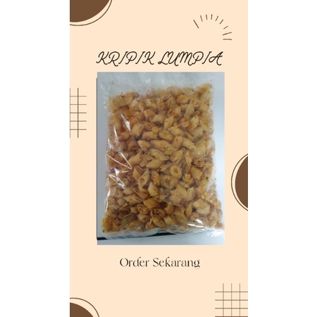 

Kulit Lumpia kriuk daun jeruk nipis (250gram)