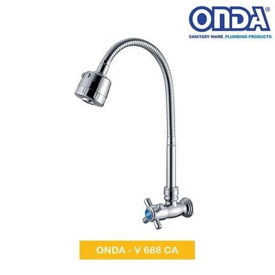 =====] Kran wastafel Angsa Onda Fleksibel V 688 CA 1/2"