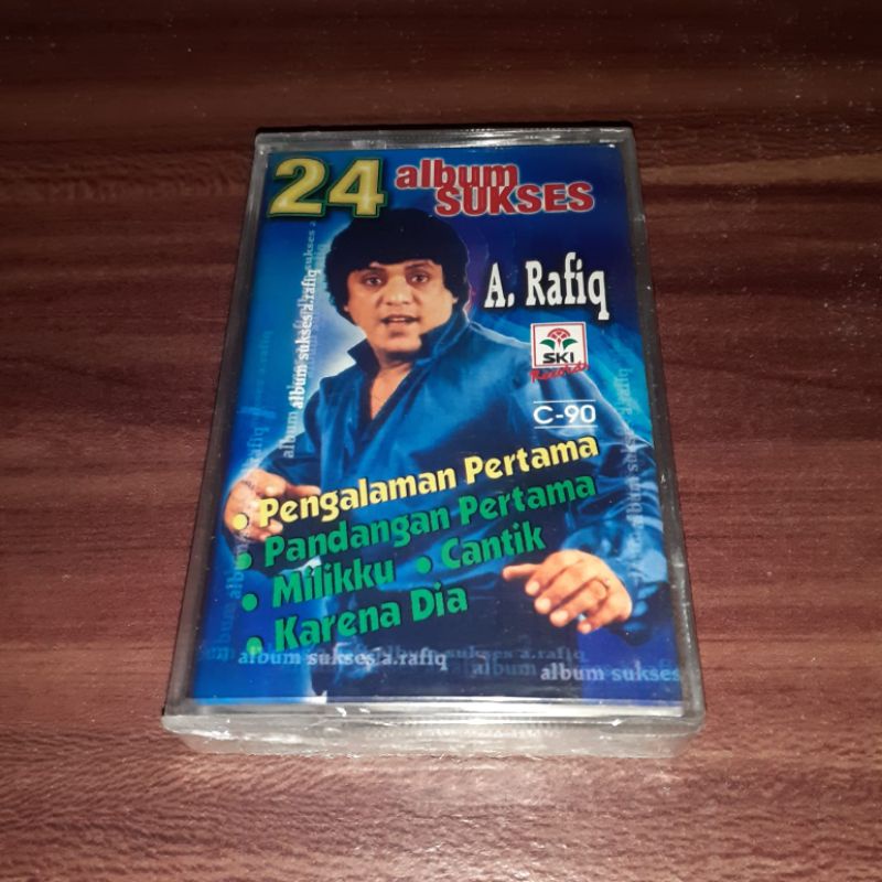 Kaset DANGDUT - A. RAFIQ - 24 Album Sukses - SEGEL