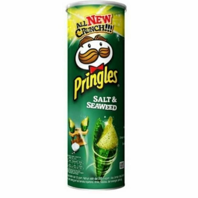 

Laku Keras--Pringles Salt & And Seaweed Rumput Laut 107gram 107 gram