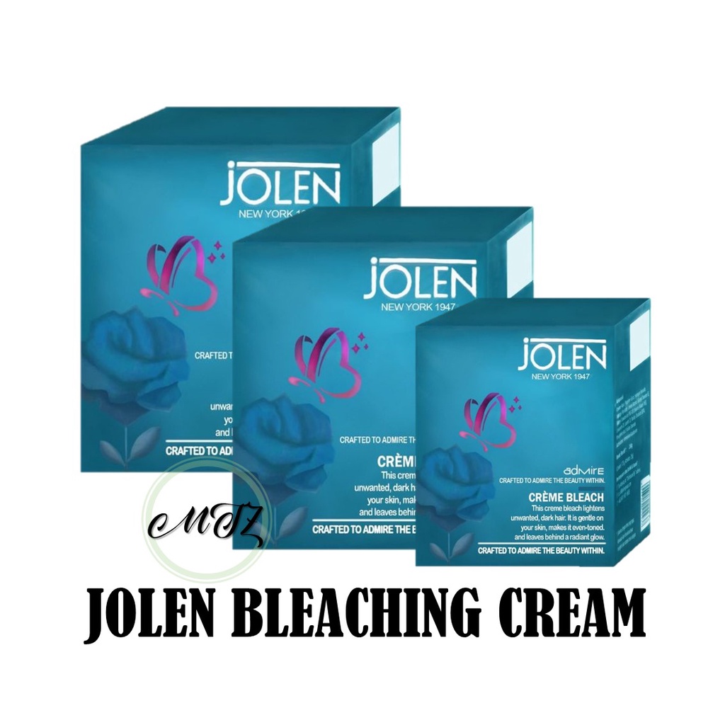 Jolen Creme Bleach - Krim Pemutih Badan 40gr/80gr/200gr / Bleaching Badan / Jolen Pemutih Badan