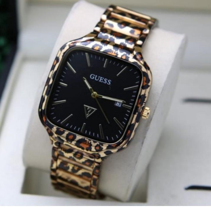 Special Price.. jam tangan wanita guess leopard