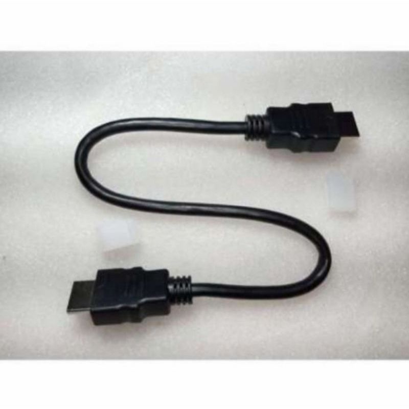 Kabel HDMI 30Cm/Kabel Hdmi male to Male 30Cm/Kabel Hdmi hitam pendek 30Cm