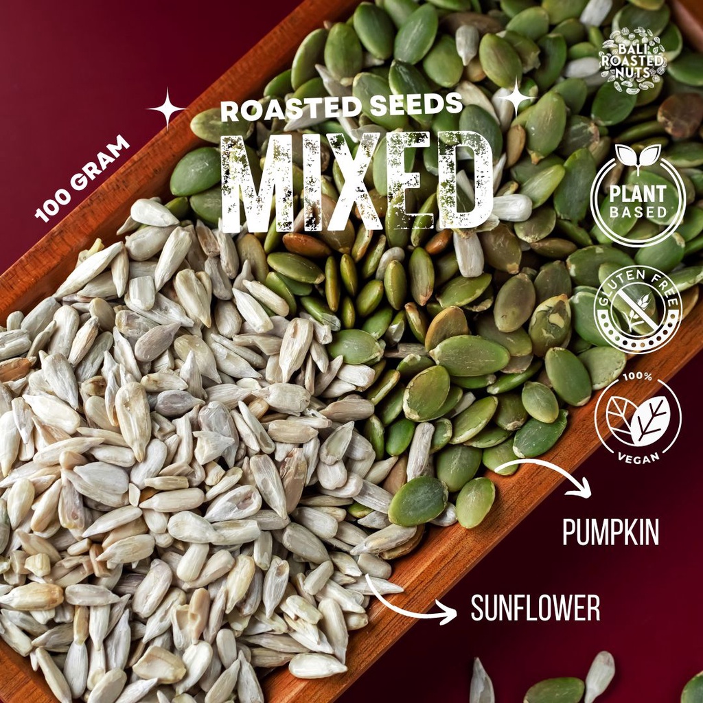 

Mixed Roasted Seeds 100gr