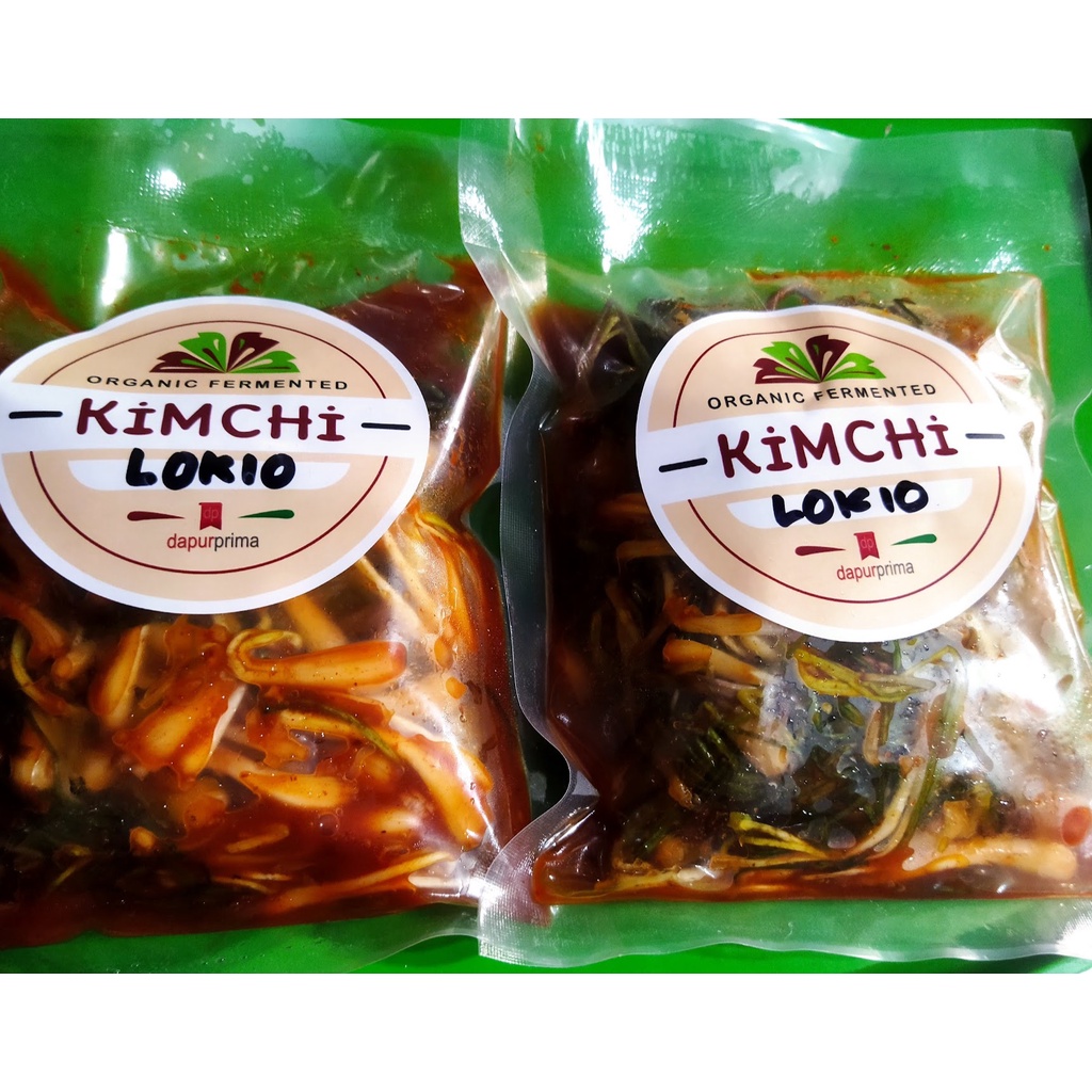 

Kimchi Lokio/Jjokpa Kimchi Organik (Home made) 250gr