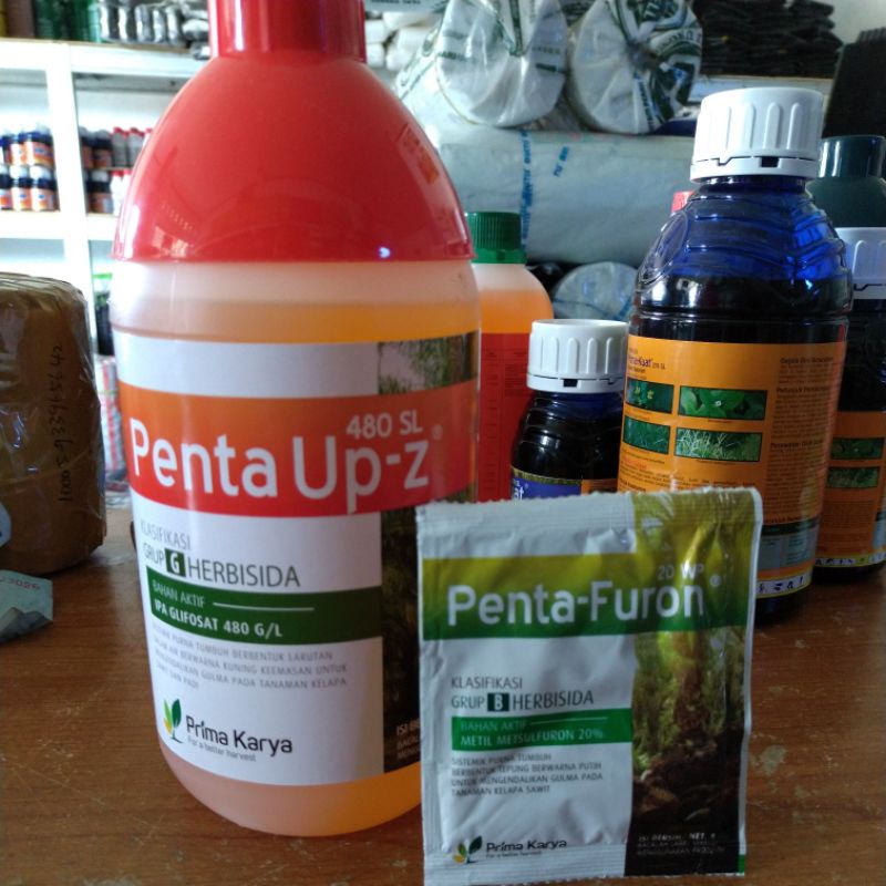 Herbisida PENTA UP Z 1LTR Bonus Penta furon 5gr
