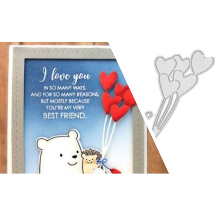 

Mantap Cutting Dies - Lovers Tail Bergaransi