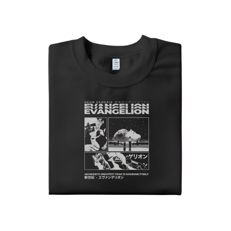 KAOS | T SHIRT | EVANGELION | KAOS ANIME | EVANGELION WORLD MODE