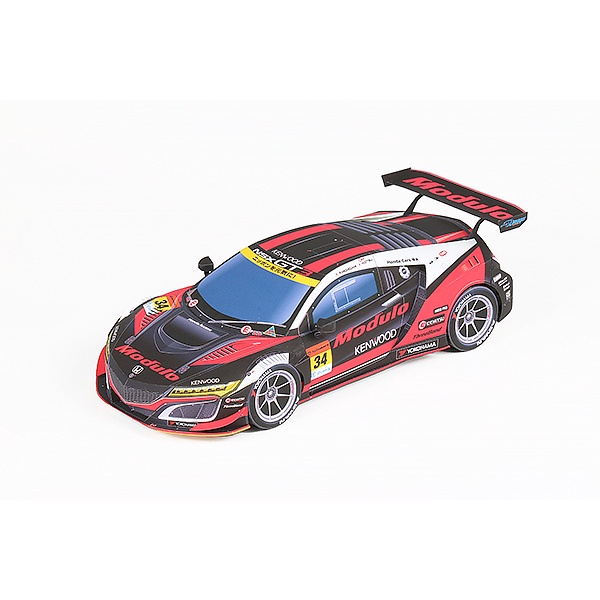 DIY Papercraft Lembar Kertas Pola Mobil 2019 kenwood nsx gt3