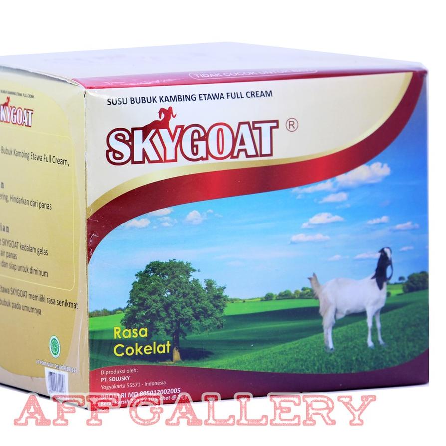 

Quality Control✅SkyGoat Susu Kambing Etawa Bubuk Full Cream | Sky Goat Rasa COKELAT|RA4