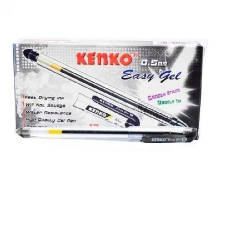 

Terbaik! pen gel easy gel kenkok / pen kenko 0.5mm 12pcs ... ... ...