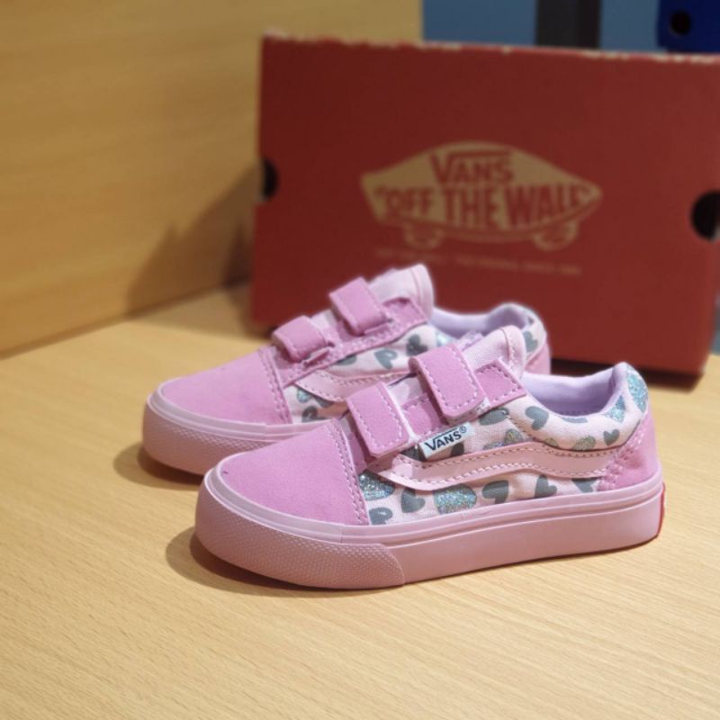 SEPATU VANS ANAK PEREMPUAN SEPATU ANAK CEWEK SEPATU ANAK WANITA PINK LOVE