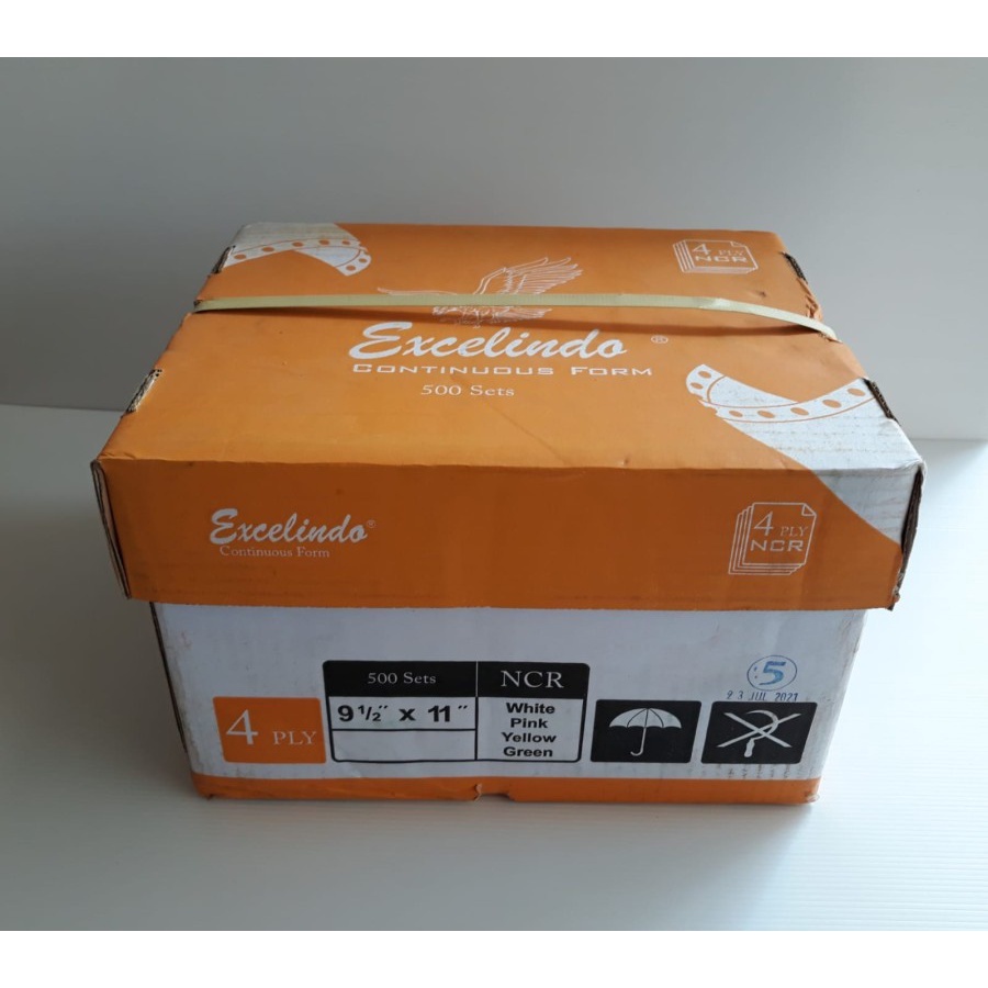 

CONTINUOUS FORM EXCELINDO 4 PLY 9,5" X 11" NCR