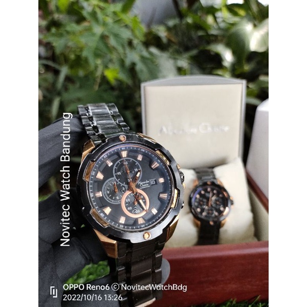 Alexandre Christie Second AC 6305MC Preloved Chronograph Jam tangan Couple bekas berkualitas