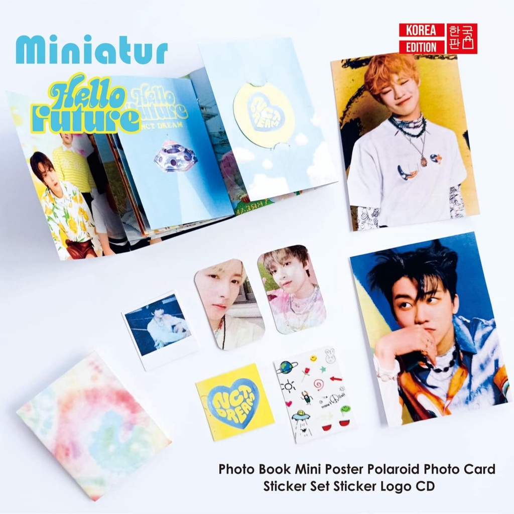 PAKET FANKIT Miniatur Album NCT Dream Hello Future