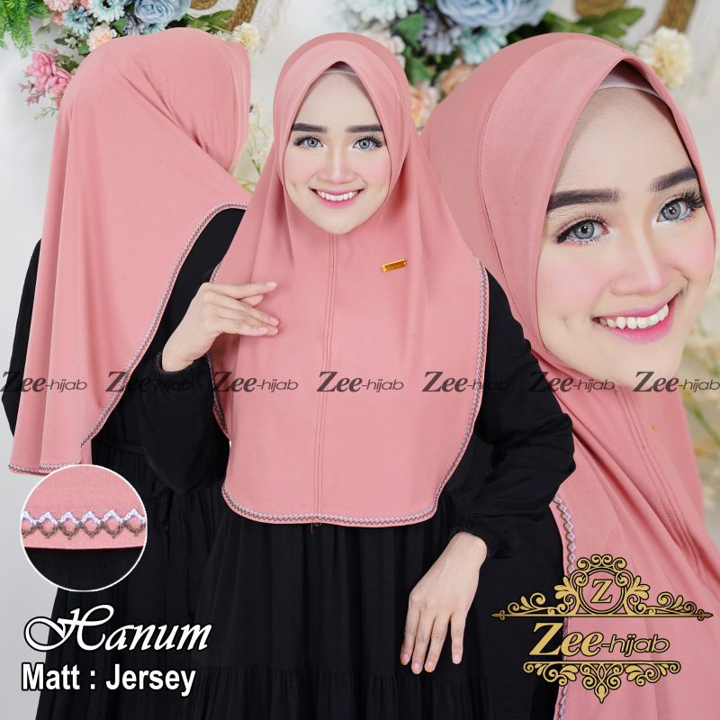 HANUM PICOT / JILBAB INSTAN JERSEY / HIJAB INSTAN JERSEY / JILBAB JERSEY / BERGO JERSEY / JILBAB JERSEY NON PET / JILBAB JERSEY PET