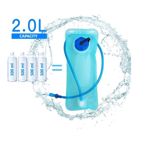 Kantong Tempat Air Minum Tas Sepeda Backpack Isi 2 Liter Water Bladder Terbaru