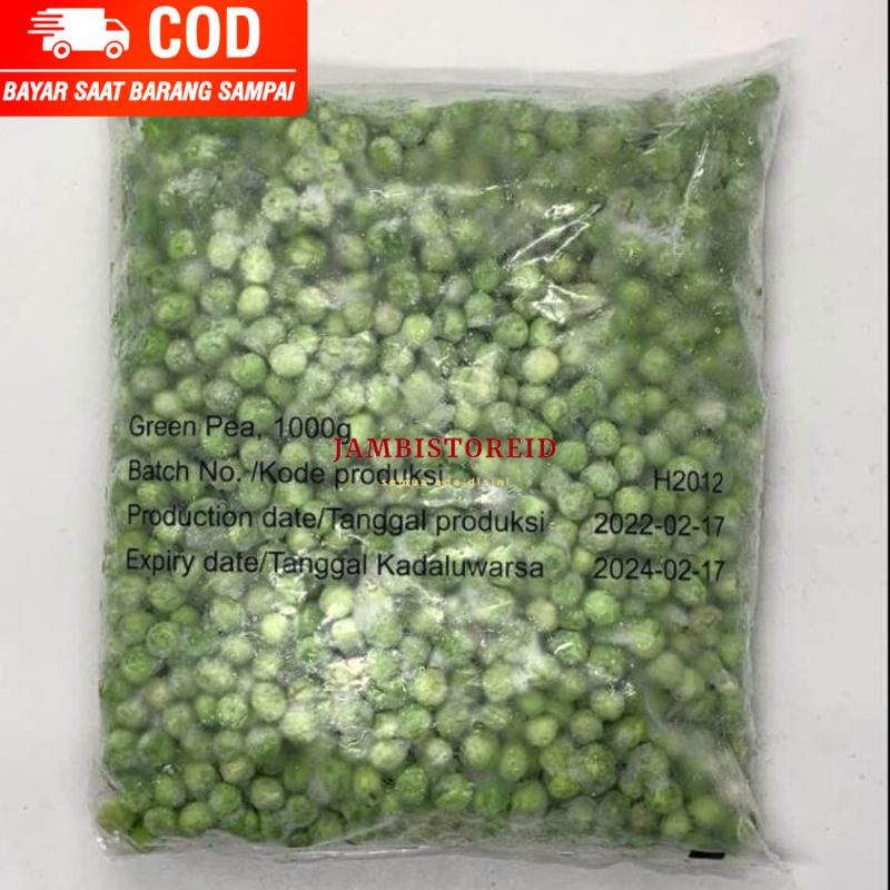 

(JAMBISTOREID) PILIH PENGIRIMAN INSTAN Kacang Polong 1kg Aneka Paket Sayur Frozen Green Peas Brokoli Broccoli Hair Jagung Mix Vegetables 1000gram