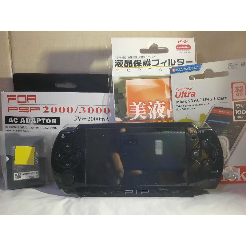 PSP 2000 + MC 32GB FULL GAMES