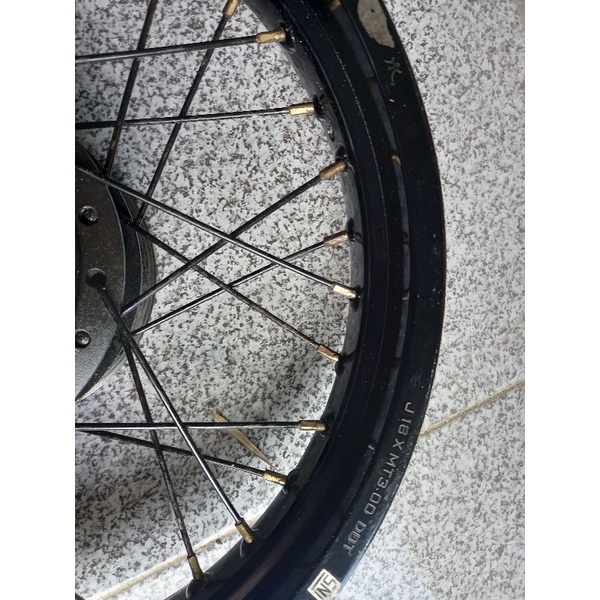 velg scorpio tk ring 18 tapak lebar(D250&B350)