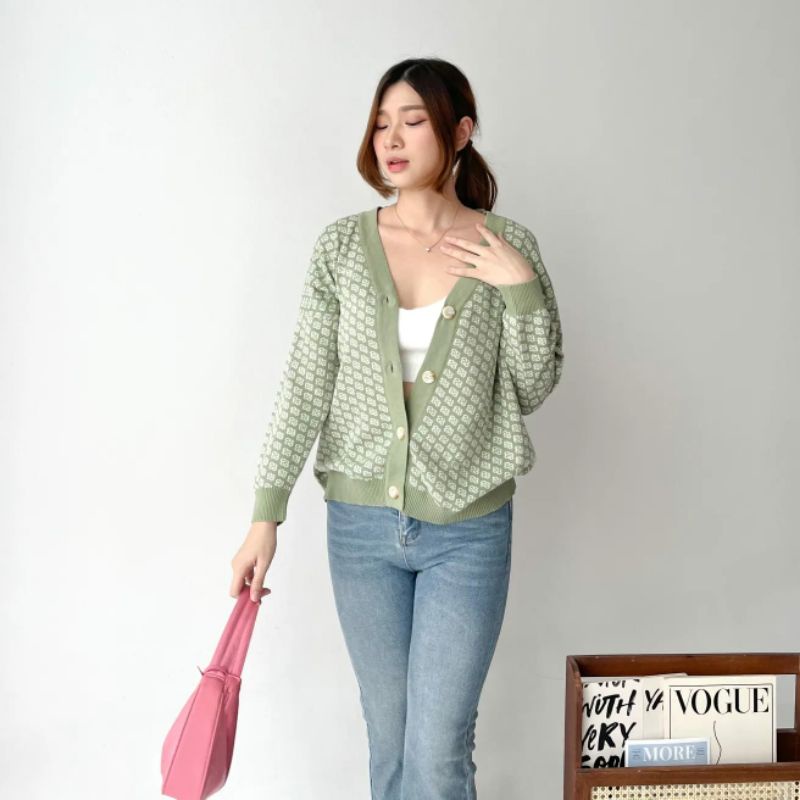 TERA OVERSIZE TOP - CARDIGAN RAJUT WANITA