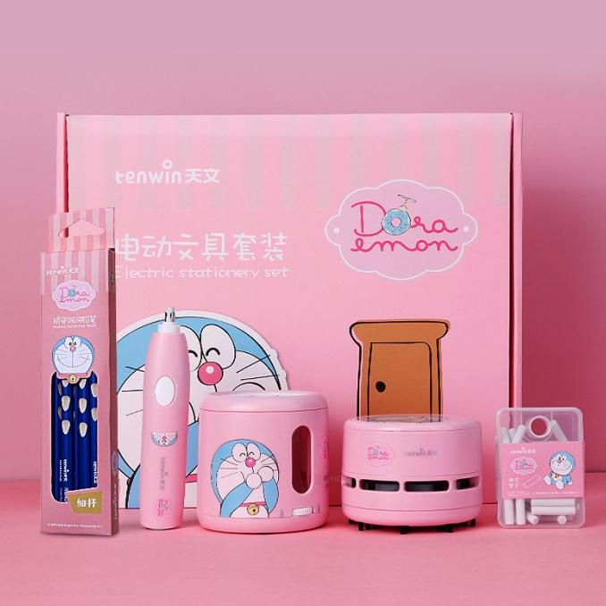 

Tenwin Stationery Set Doraemon/Perlengkapan Alat Tulis Elektrik