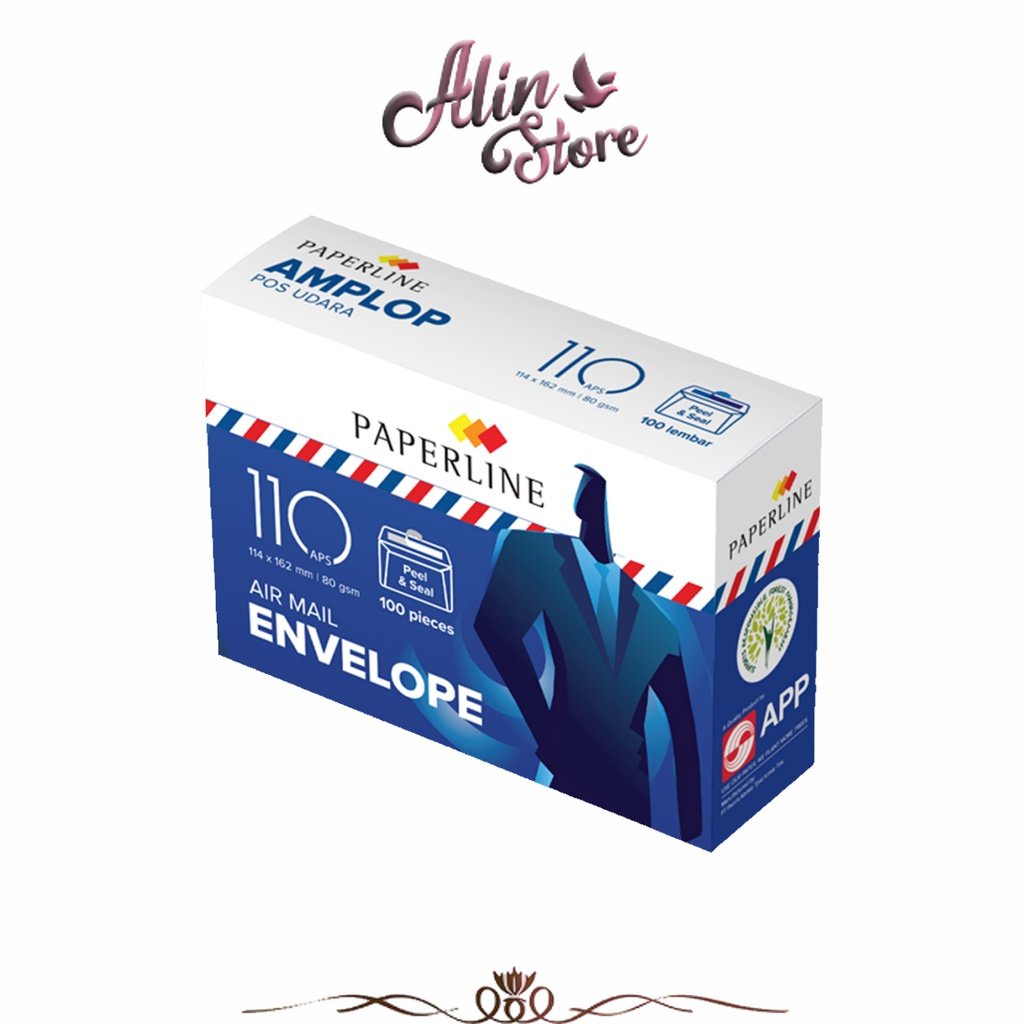 

Amplop EV-110 Polos (100 Lembar) Paperline