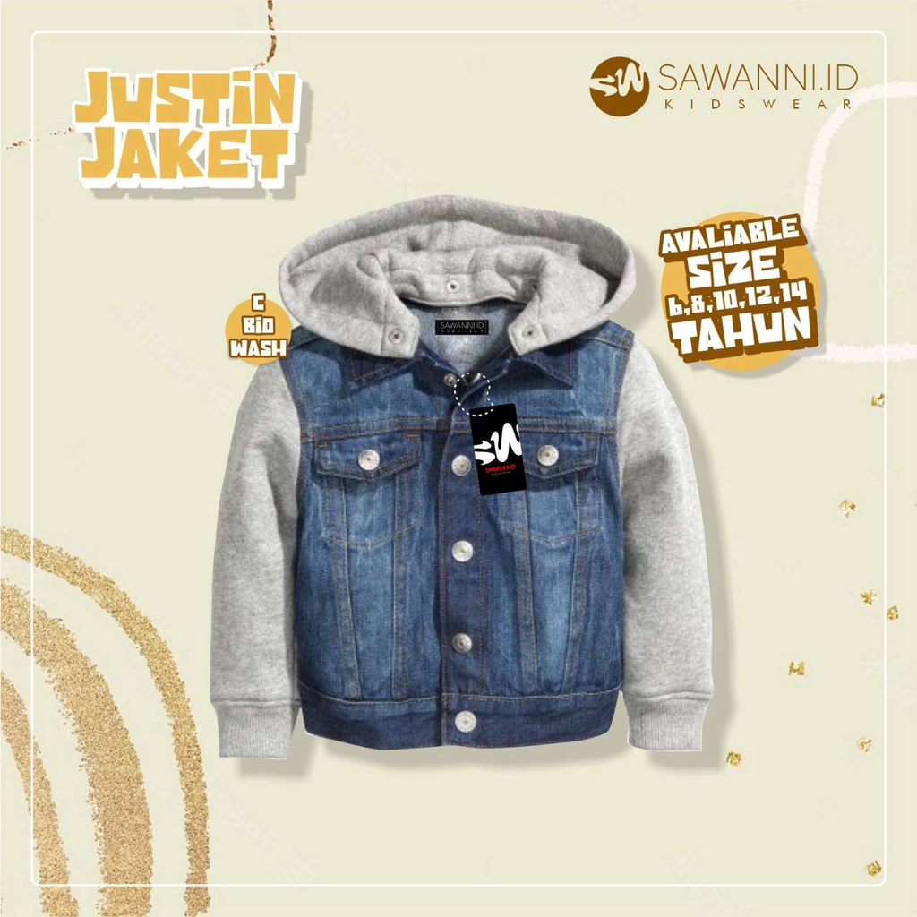 JUSTIN Jaket By SAWANNIKIDS