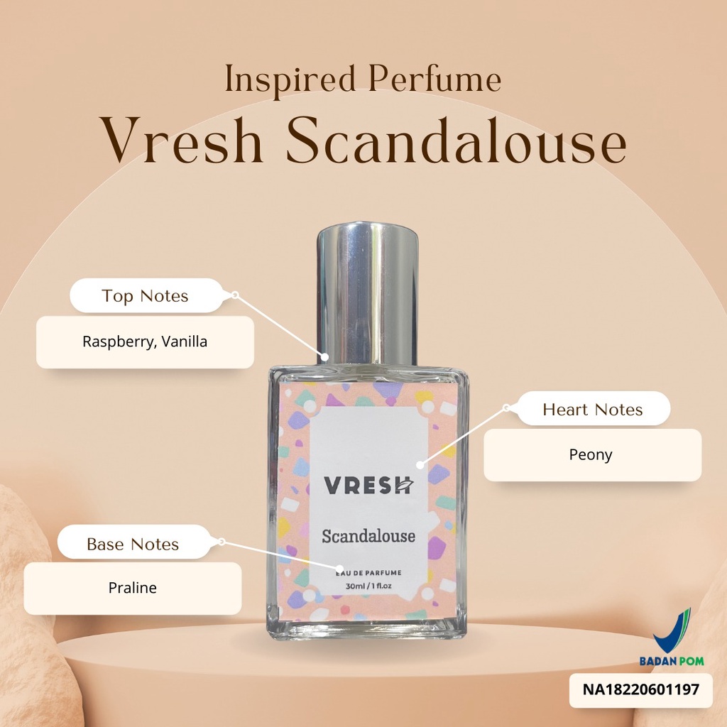 VAVL PARFUM / VRESH SCANDALOUSE 30ML