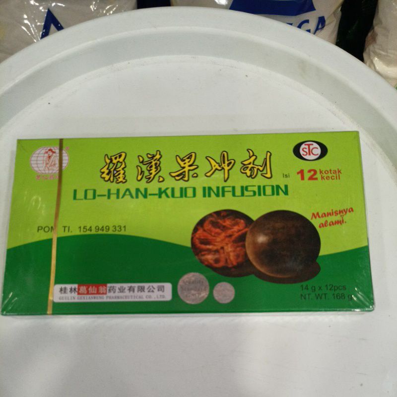 

Lo Han Kuo Infusion isi 12kotak kecil 168gr