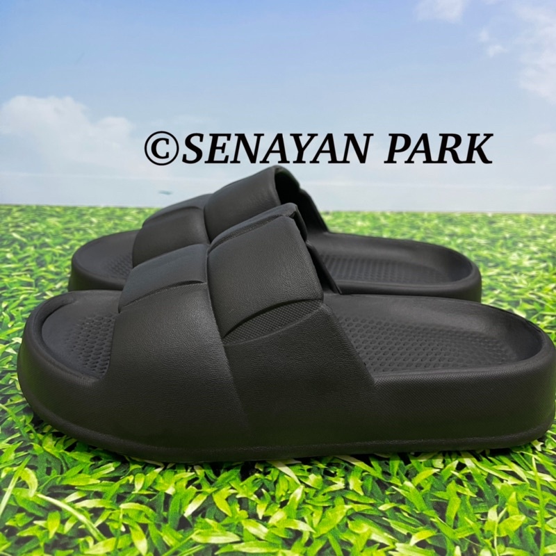 grosir roxy Sandal Jelly Korean Jelly Soft Slipper Anti Slip Elastic Empuk PVC/sandal selop wanita anti slip anti licin terlaris