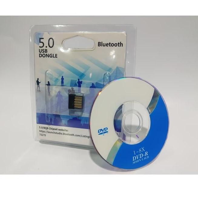 Original USB Dongle Bluetooth 5.0 Nano With Driver - USB Bluetooth Dongle 5.0 murah