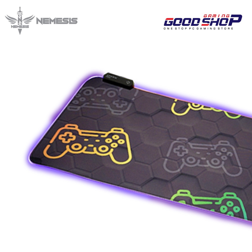 Mousepad Gaming NYK Nemesis Drax RGB G-8000
