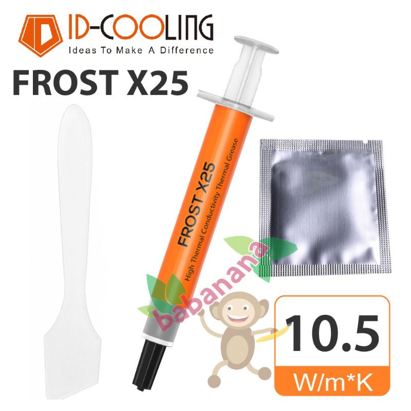 ID-COOLING FROST X25 thermal paste grease pasta prosesor 4 gram