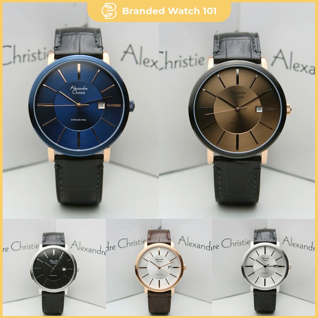 ORIGINAL Jam Tangan Pria Alexandre Christie AC 8344 / AC8344 / 8344 Garansi Resmi 1 Tahun.