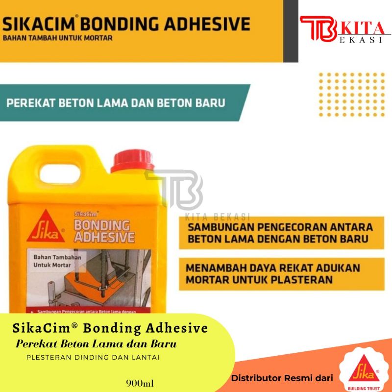 SIKA / SIKACIM BONDING ADHESIVE / LEM BETON SIKA / SAMBUNGAN BETON LAMA DAN BARU SIKA