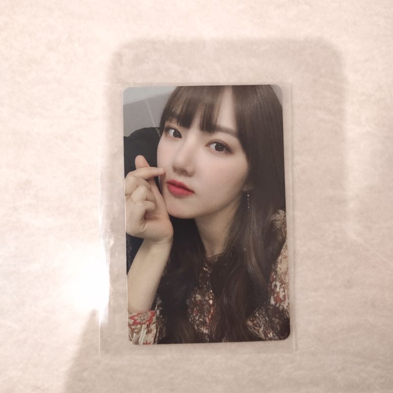 Photocard Yerin gfriend tfu le.