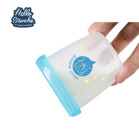 HelloMarch Baby Food container milk storage cup tempat penyimpanan asi sekaligus makanan mpasi 180 ml multifungsi