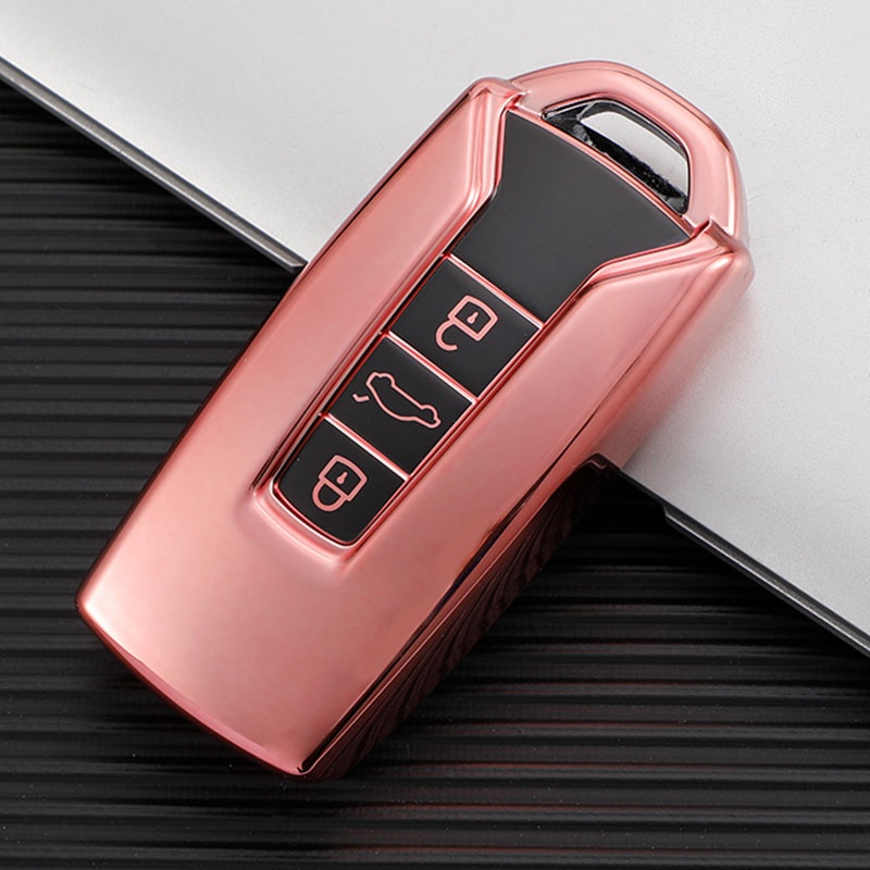 Casing Kunci Remote Mobil 3 Tombol Bahan TPU Untuk Volkswagen VW Touareg 2018 2019 2020 2021